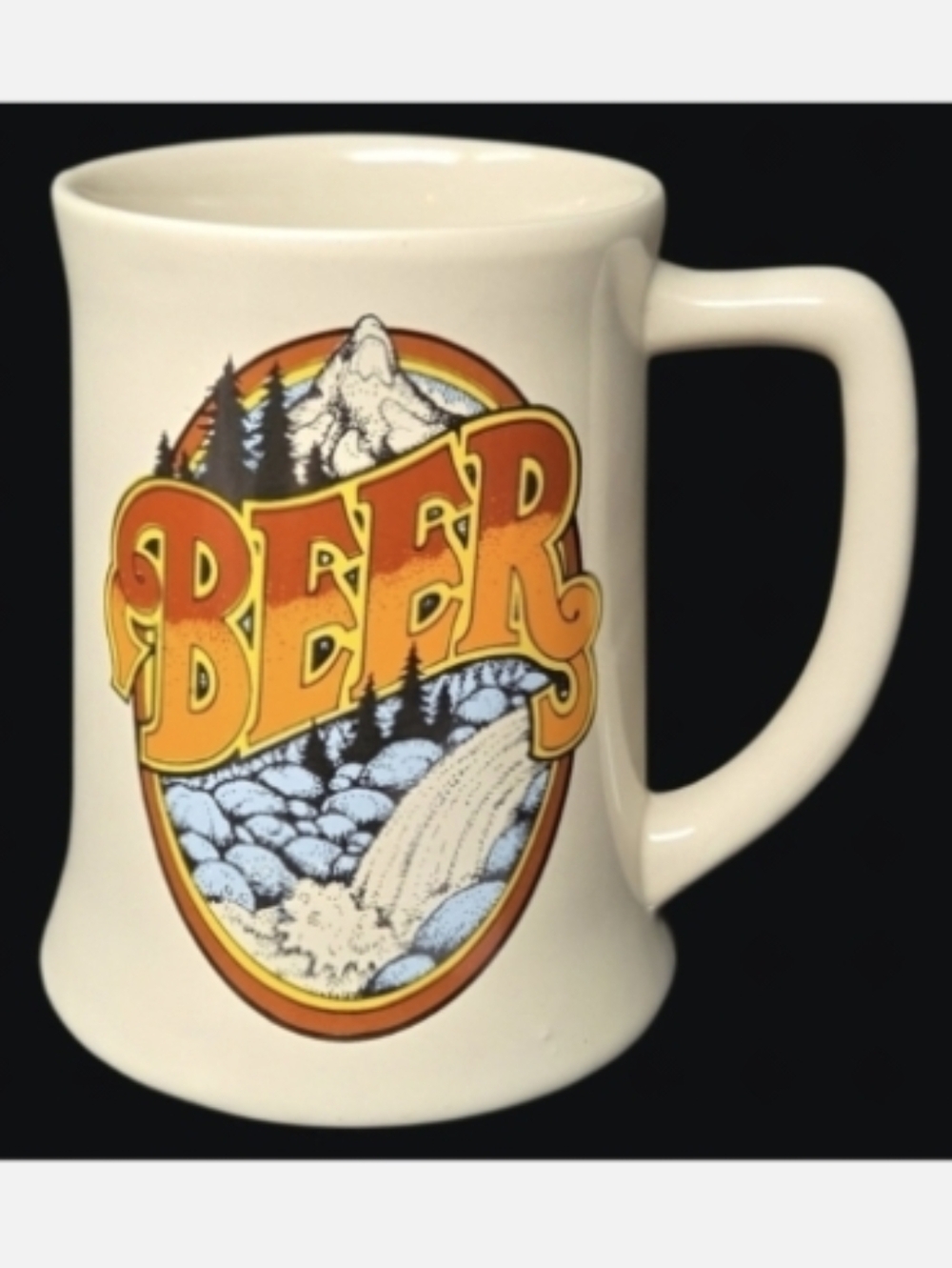 Vintage 1982 Beer Stein Wallace Berrie Stoneware